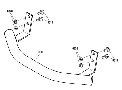 Part Location Diagram of 1695597YP Murray BUMPER KIT- REGENT